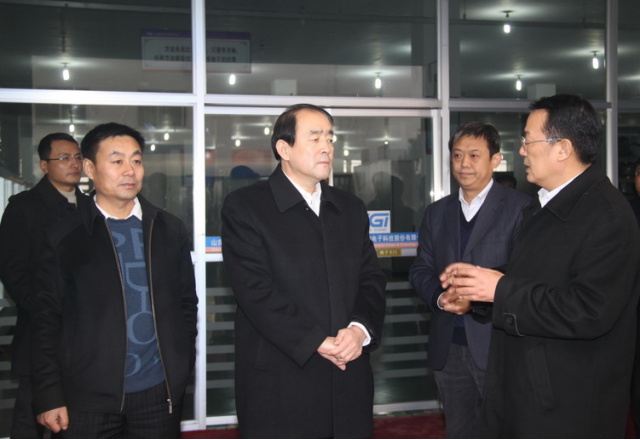 济宁市委书记马平昌到球盟会(中国)公司莅临视察指导